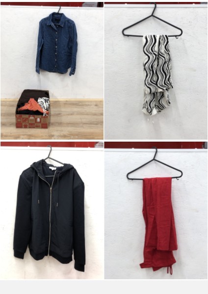 Lot 530  
            Edinburgh SR23 - Delivery Only 

                
1 X BOX OF CLOTHING TO INCLUDE ARNE BLUE ZIPPER UK SIZE M:: LOCATION - J