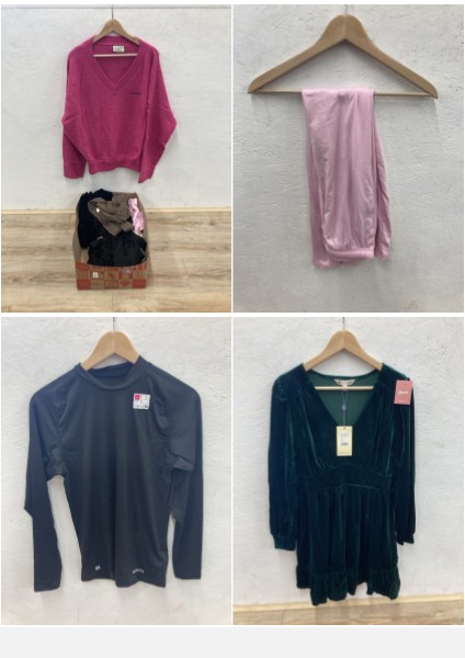 Lot 533  
            Edinburgh SR23 - Delivery Only 

                
1 X BOX OF LADIES CLOTHING TO INCLUDE BROWN LEGGINGS UK SIZE M:: LOCATION - J