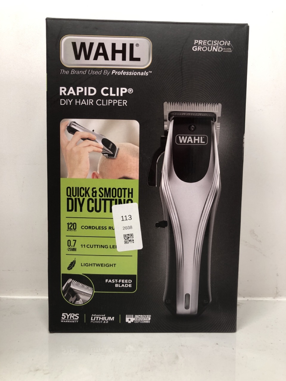 Lot 113  
            Edinburgh SR24 - Delivery Only 

                
QUANTITY OF HEALTH & BEAUTY ITEMS TO INCLUDE WAHL RAPID CLIP HAIR CLIPPER, HAIR C...