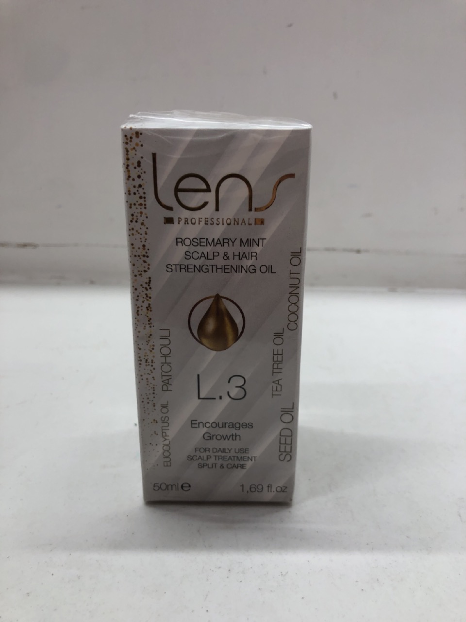 Lot 124  
            Edinburgh SR24 - Delivery Only 

                
42 X LENS PROFESSIONAL ROSEMARY MINT SCALP & HAIR STRENTHENING OIL: LOCATION - B ...