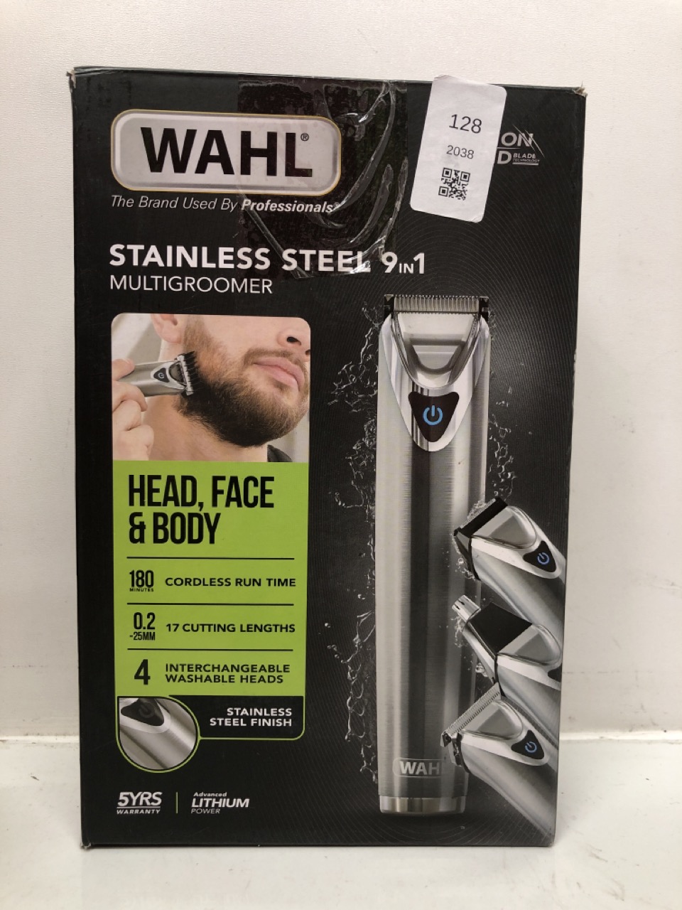 Lot 128  
            Edinburgh SR24 - Delivery Only 

                
QUANTITY OF HEALTH & BEAUTY ITEMS TO INCLUDE WAHL STAINLESS STEEL 9 IN 1 MULTIGRO...