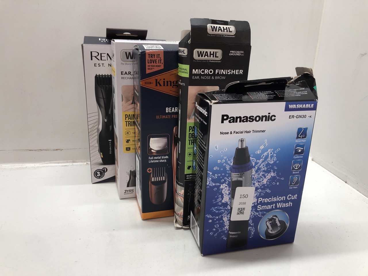 Lot 150  
            Edinburgh SR24 - Delivery Only 

                
QUANTITY OF HEALTH & BEAUTY ITEMS TO INCLUDE PANASONIC ER-GN30 NOSE / EAR HAIR: L...