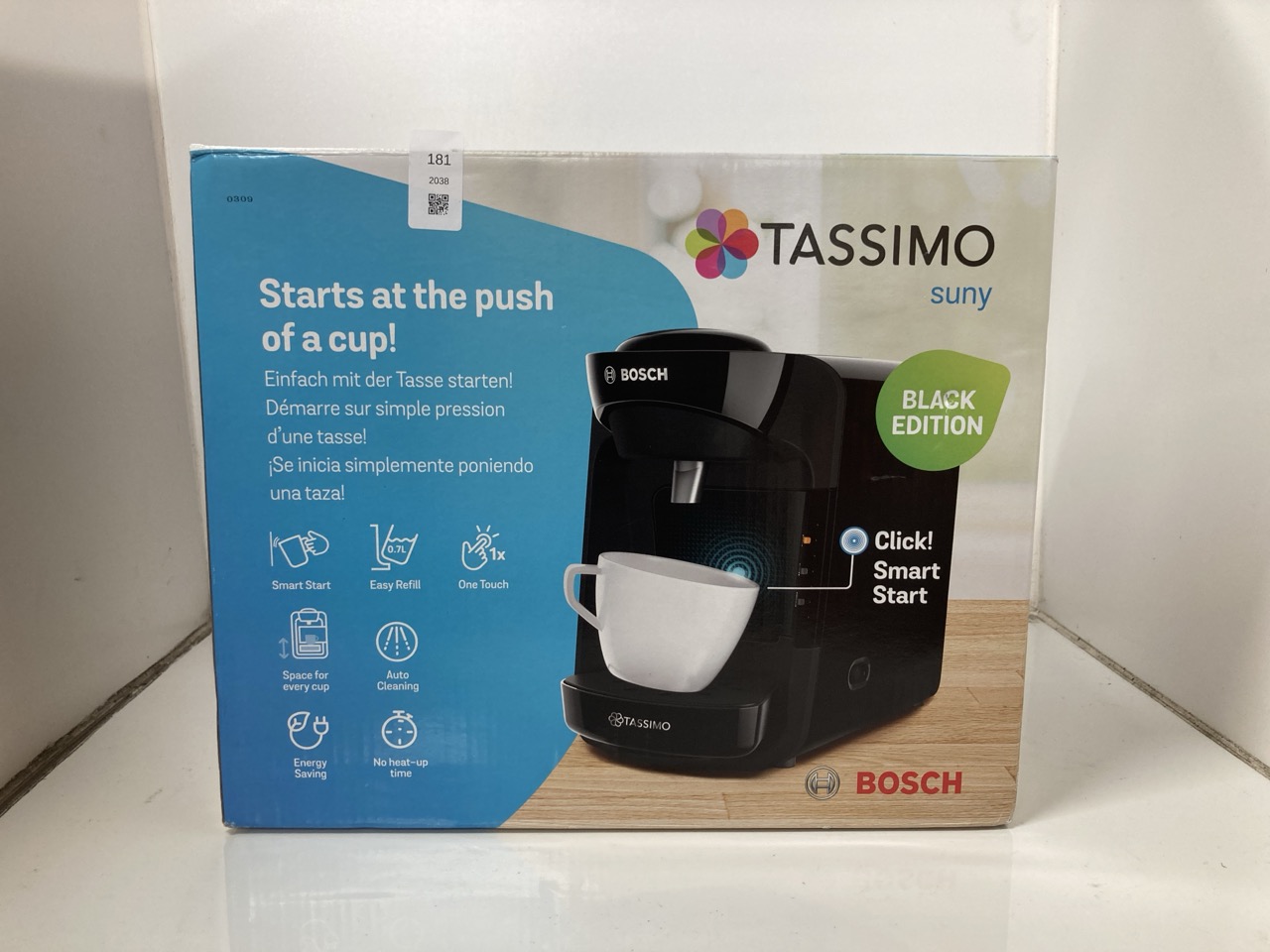 Lot 181  
            Edinburgh SR24 - Delivery Only 

                
QUANTITY OF KITCHEN & APPLIANCES ITEMS TO INCLUDE DE'LONGHI NESCAFÉ DOLCE GUSTO P...