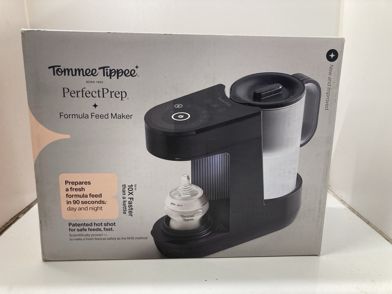 Lot 194  
            Edinburgh SR24 - Delivery Only 

                
TOMMEE TIPPEE PERFECT PREP MACHINE, BABY BOTTLE FORMULA FEED MAKER WITH ANTIBACTE...