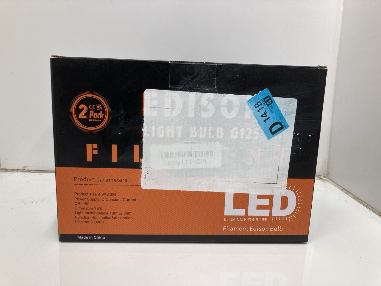 Lot 237  
            Edinburgh SR24 - Delivery Only 

                
QUANTITY OF GENERAL ITEMS TO INCLUDE PHOENIX LED C35 BULB: LOCATION - D RACK
