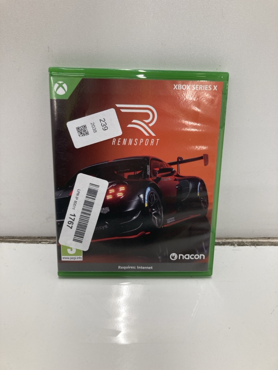 Lot 239  
            Edinburgh SR24 - Delivery Only 

                
QUANTITY OF TECH & GAMING ITEMS TO INCLUDE RENNSPORT (XBOX SERIES X) 18+ I.D REQU...
