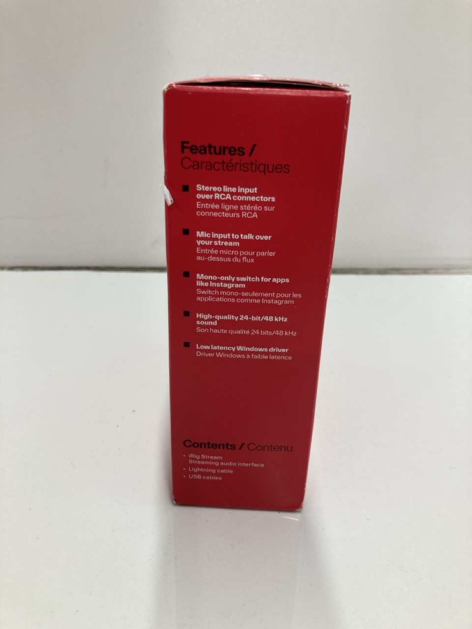 Lot 243  
            Edinburgh SR24 - Delivery Only 

                
IK MULTIMEDIA I RIG STREAM AUDIO INTERFACE : LOCATION - D RACK