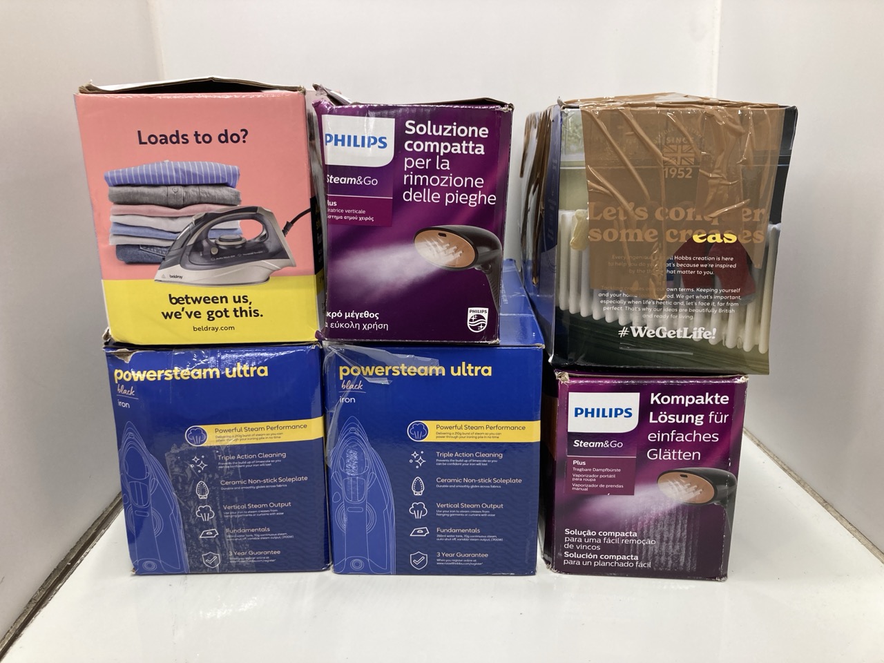 Lot 257  
            Edinburgh SR24 - Delivery Only 

                
QUANTITY OF KITCHEN & APPLIANCES ITEMS TO INCLUDE BELDRAY POWERLITE STEAM IRON, C...