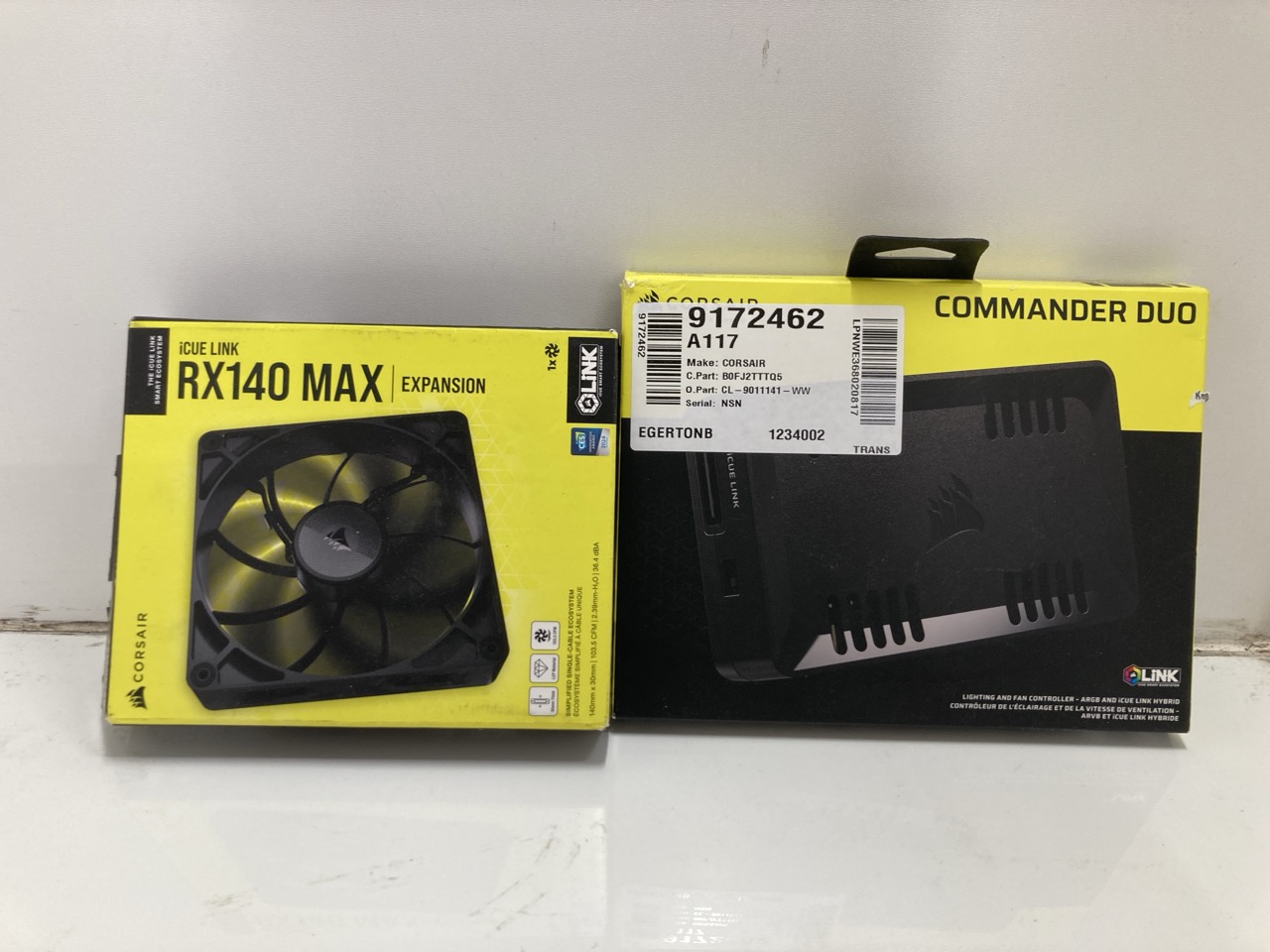 Lot 260  
            Edinburgh SR24 - Delivery Only 

                
QUANTITY OF TECH & GAMING ITEMS TO INCLUDE CORSAIR COMMANDER DUO ICUE LINK RGB LI... - Image 2