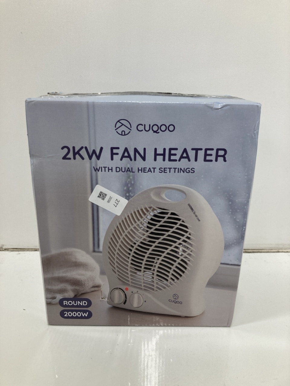 Lot 277  
            Edinburgh SR24 - Delivery Only 

                
QUANTITY OF KITCHEN & APPLIANCES ITEMS TO INCLUDE CUQOO 2KW FAN COOLER AND HEATER... - Image 2
