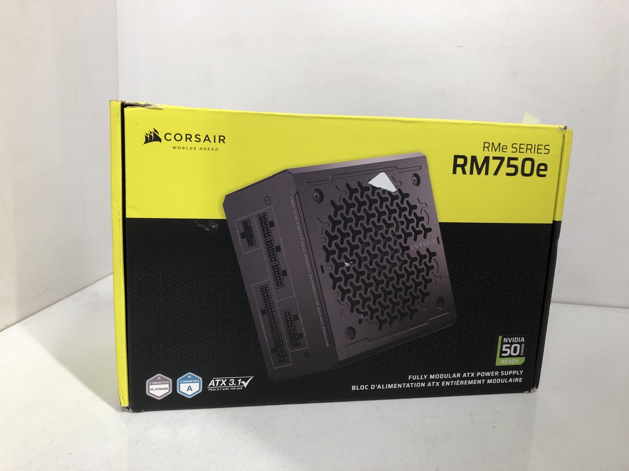 Lot 282  
            Edinburgh SR24 - Delivery Only 

                
COSAIR RME SERIES RM750E FULLY MODULAR ATX POWER SUPPLY: LOCATION - E RACK