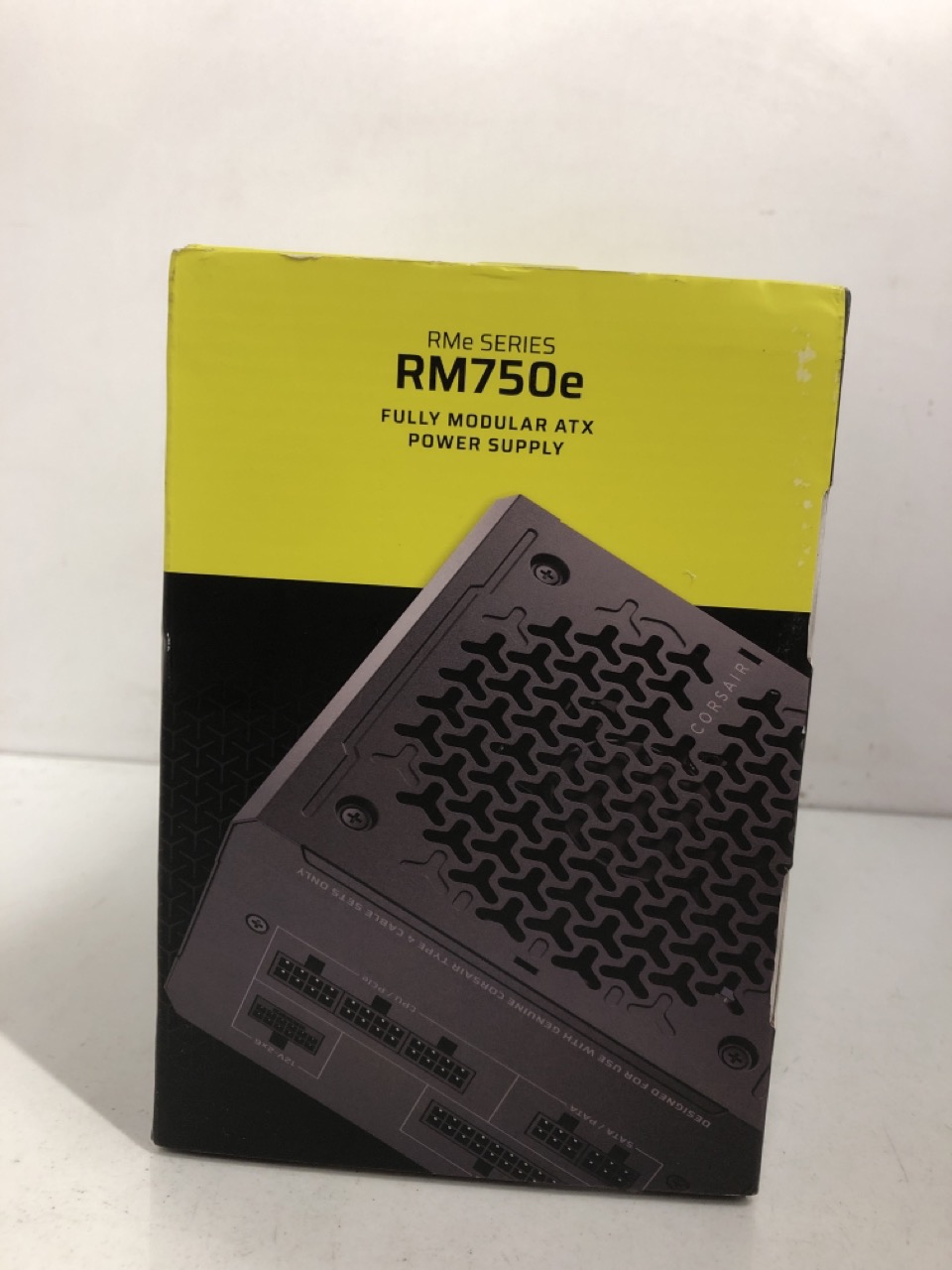 Lot 282  
            Edinburgh SR24 - Delivery Only 

                
COSAIR RME SERIES RM750E FULLY MODULAR ATX POWER SUPPLY: LOCATION - E RACK