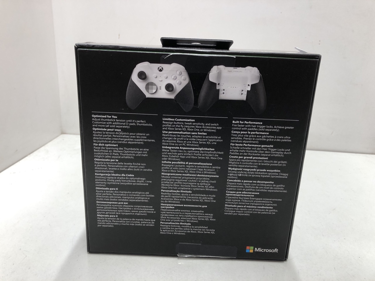 Lot 302  
            Edinburgh SR24 - Delivery Only 

                
XBOX ELITE BLUETOOTH WIRELESS CONTROLLER SERIES 2 - CORE EDITION (WHITE) FOR PC, ...