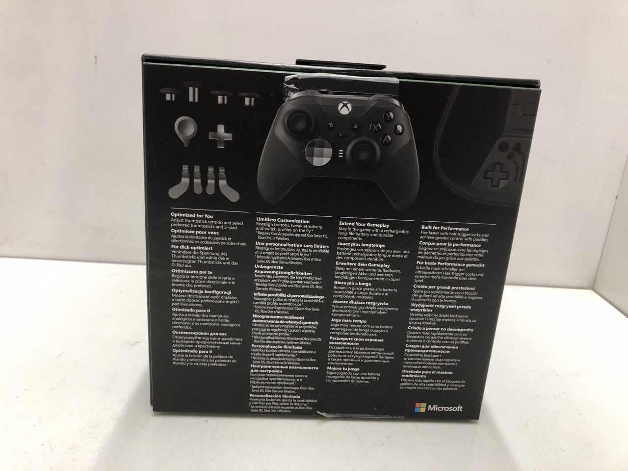 Lot 303  
            Edinburgh SR24 - Delivery Only 

                
XBOX ELITE WIRELESS CONTROLLER SERIES 2.: LOCATION - E RACK - Image 2