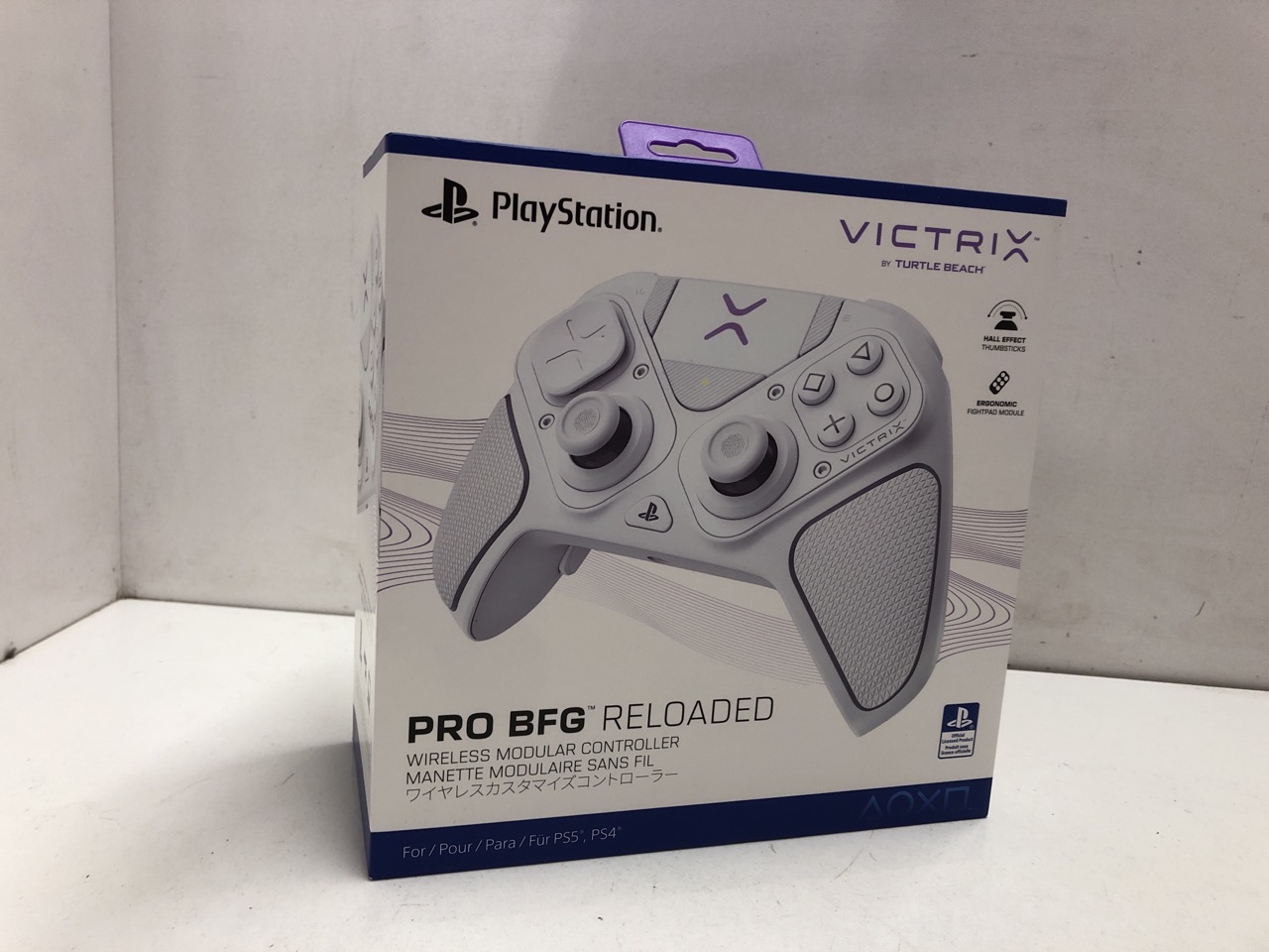 Lot 306  
            Edinburgh SR24 - Delivery Only 

                
TURTLE BEACH VICTRIX PRO BFG RELOADED WIRELESS MODULAR PLAYSTATION CONTROLLER WHI...