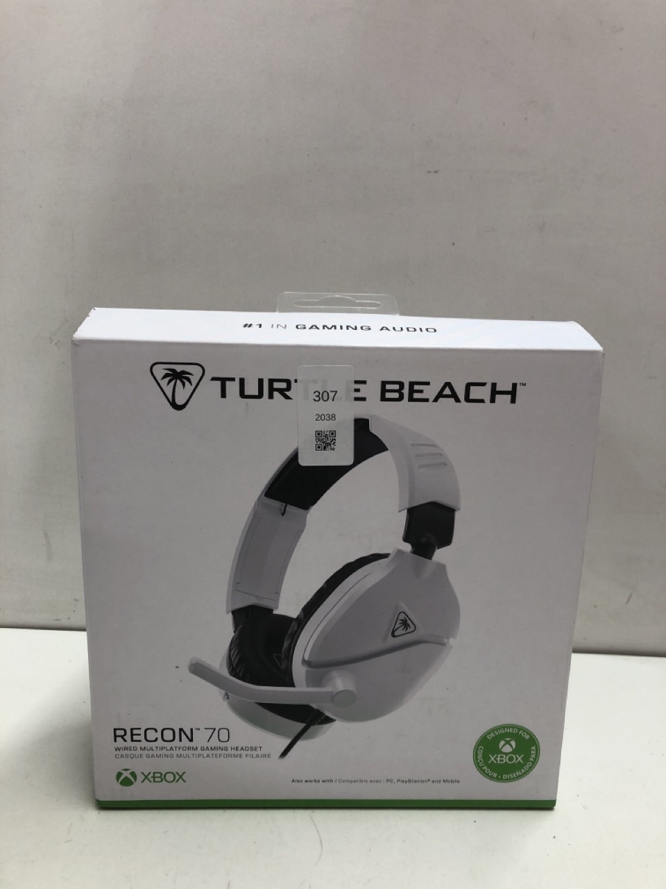 Lot 307  
            Edinburgh SR24 - Delivery Only 

                
QUANTITY OF TECH & GAMING ITEMS TO INCLUDE TURTLE BEACH RECON 70 WHITE XBOX WIRED... - Image 3