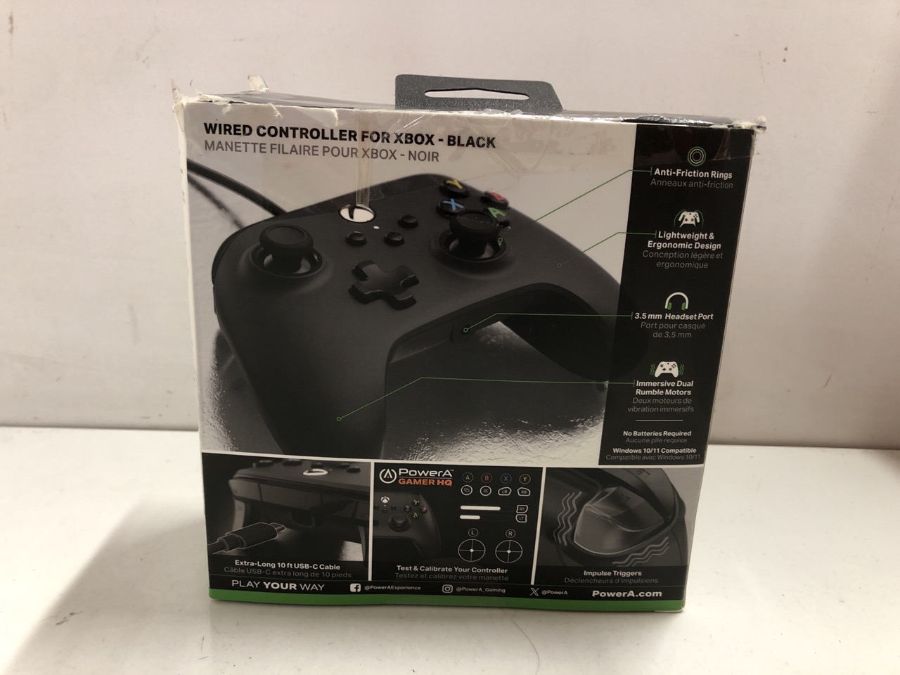 Lot 317  
            Edinburgh SR24 - Delivery Only 

                
3 X POWERA WIRED CONTROLLER FOR XBOX SERIES X & S, XBOX ONE, PC, WINDOWS 10 & 11,... - Image 2