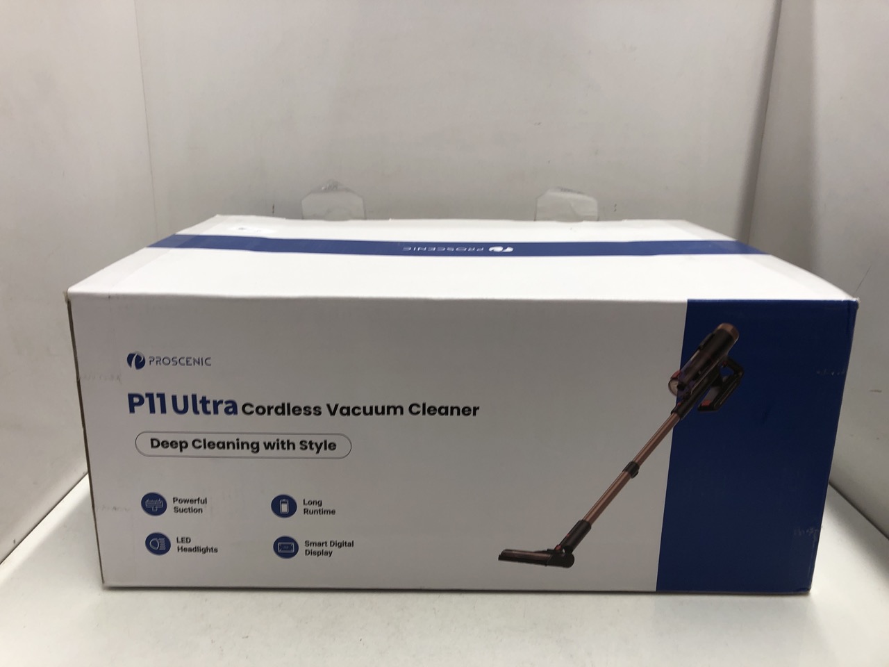 Lot 323  
            Edinburgh SR24 - Delivery Only 

                
PROSCENIC P11 ULTRA CORDLESS VACUUM CLEANER, 550W55KPA 50MIN SELF-STANDING HOOVER... - Image 3