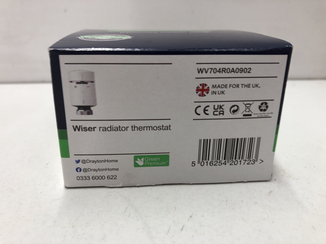 Lot 349  
            Edinburgh SR24 - Delivery Only 

                
5 X DRAYTON WISER SMART HEATING TRV RADIATOR VALVE WV704R0A0902 WHITE - SINGLE UN... - Image 2