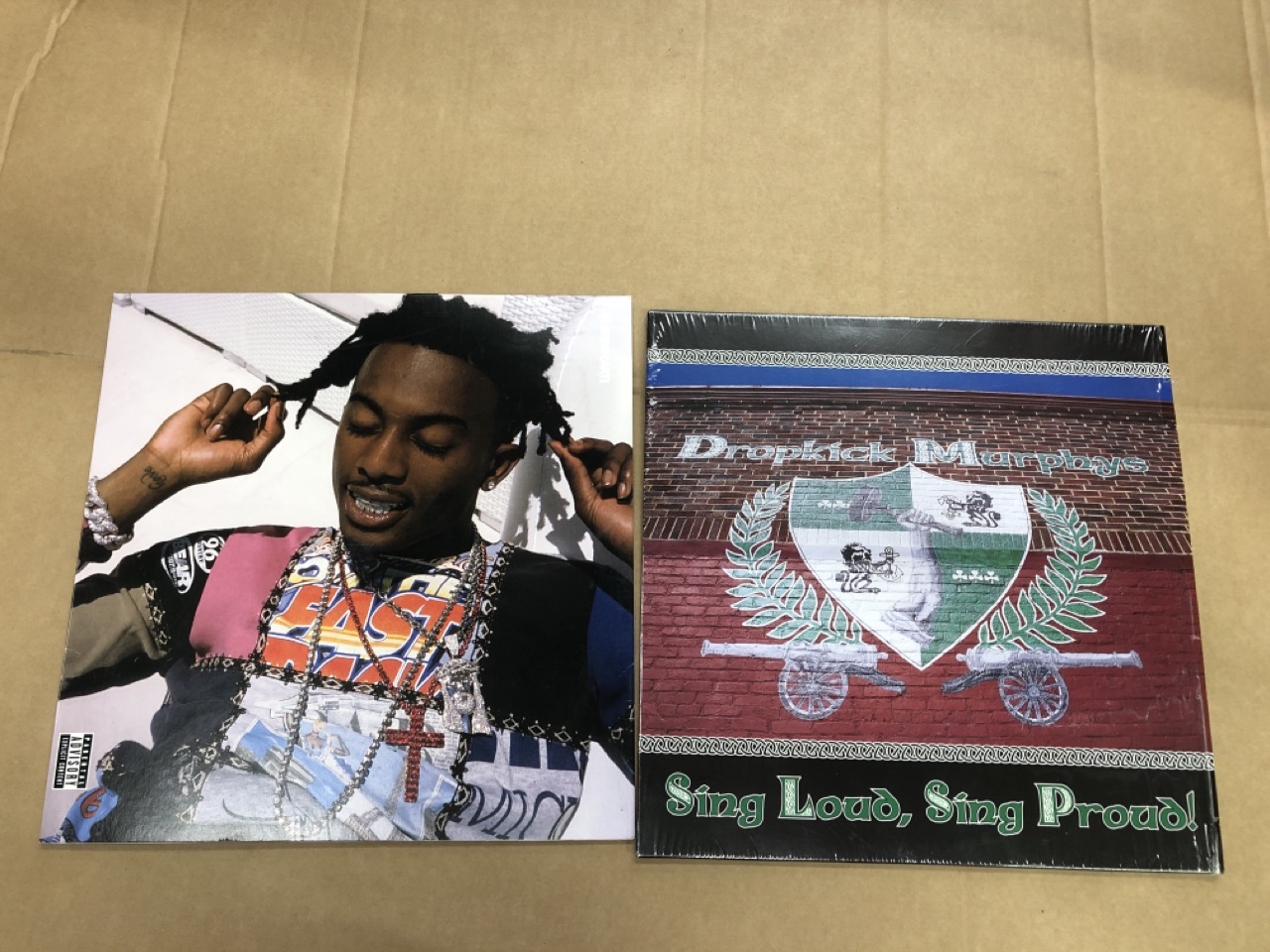 Lot 357  
            Edinburgh SR24 - Delivery Only 

                
QUANTITY OF VINYLS TO INCLUDE PLAYBOI CARTI [VINYL]: LOCATION - E RACK