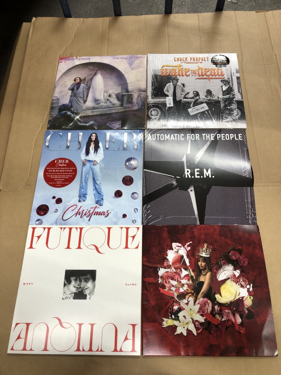 Lot 359  
            Edinburgh SR24 - Delivery Only 

                
QUANTITY OF VINYLS TO INCLUDE THE WILL TO DEATH [VINYL]: LOCATION - E RACK