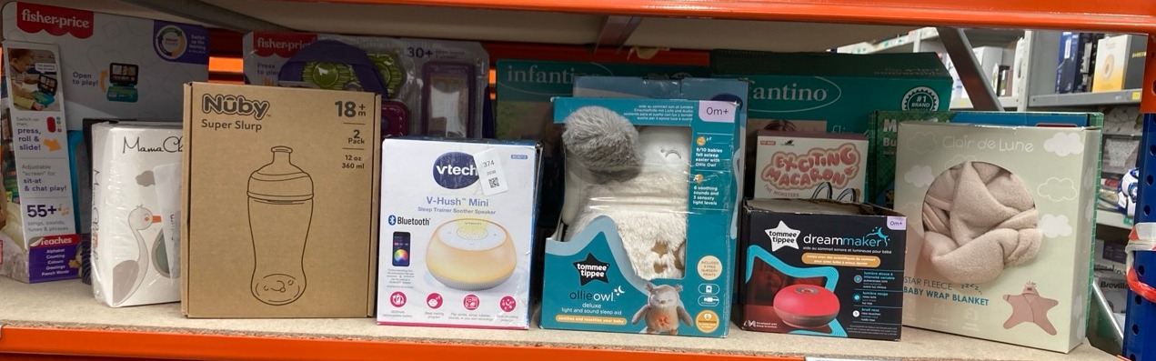 Lot 374  
            Edinburgh SR24 - Delivery Only 

                
QUANTITY OF BABY & TODDLER ITEMS TO INCLUDE TOMMEE TIPPEE OLLIEOWL DELUXE BABY AN...