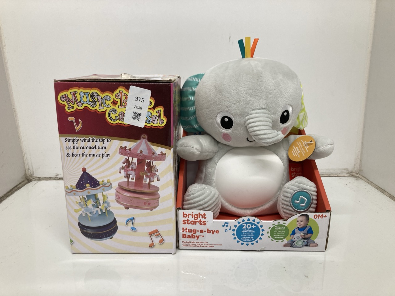 Lot 375  
            Edinburgh SR24 - Delivery Only 

                
QUANTITY OF BABY & TODDLER ITEMS TO INCLUDE BRIGHT STARTS HUG-A-BYE BABY ELEPHANT...