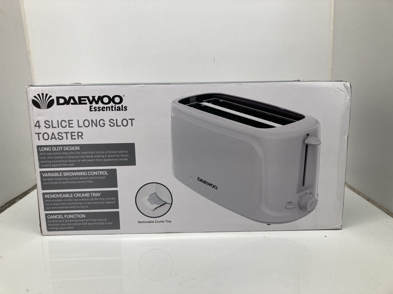 Lot 377  
            Edinburgh SR24 - Delivery Only 

                
QUANTITY OF KITCHEN & APPLIANCES ITEMS TO INCLUDE DAEWOO ESSENTIALS LONG SLOT TOA... - Image 3