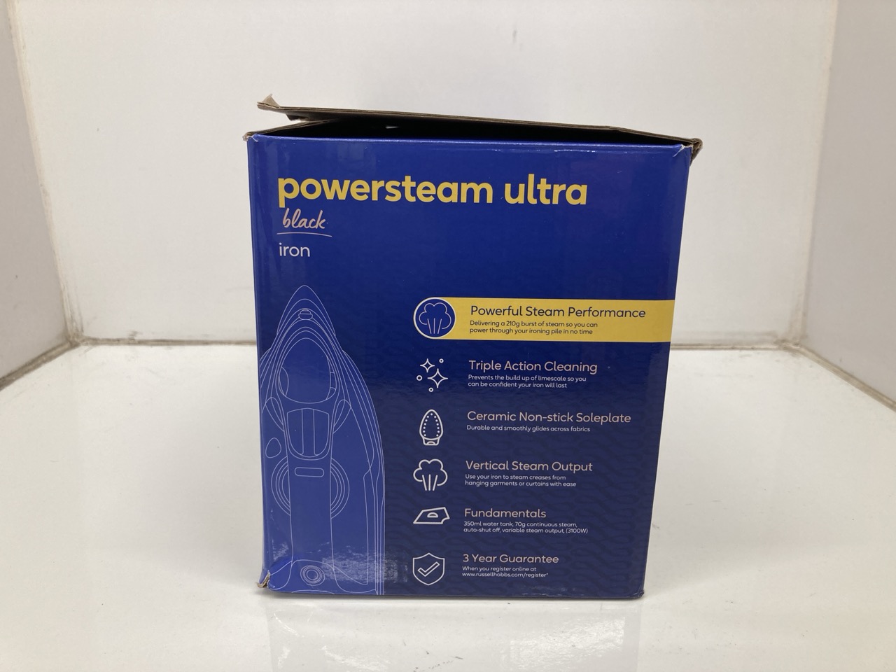 Lot 378  
            Edinburgh SR24 - Delivery Only 

                
QUANTITY OF KITCHEN & APPLIANCES TO INCLUDE  RUSSELL HOBBS STEAM IRON [3100W, 210... - Image 3