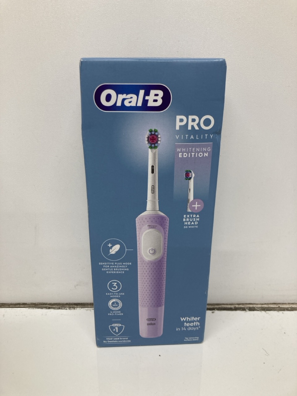 Lot 385  
            Edinburgh SR24 - Delivery Only 

                
QUANTITY OF HEALTH & BEAUTY ITEMS TO INCLUDE ORAL-B VITALITY PRO ELECTRIC TOOTHBR... - Image 2
