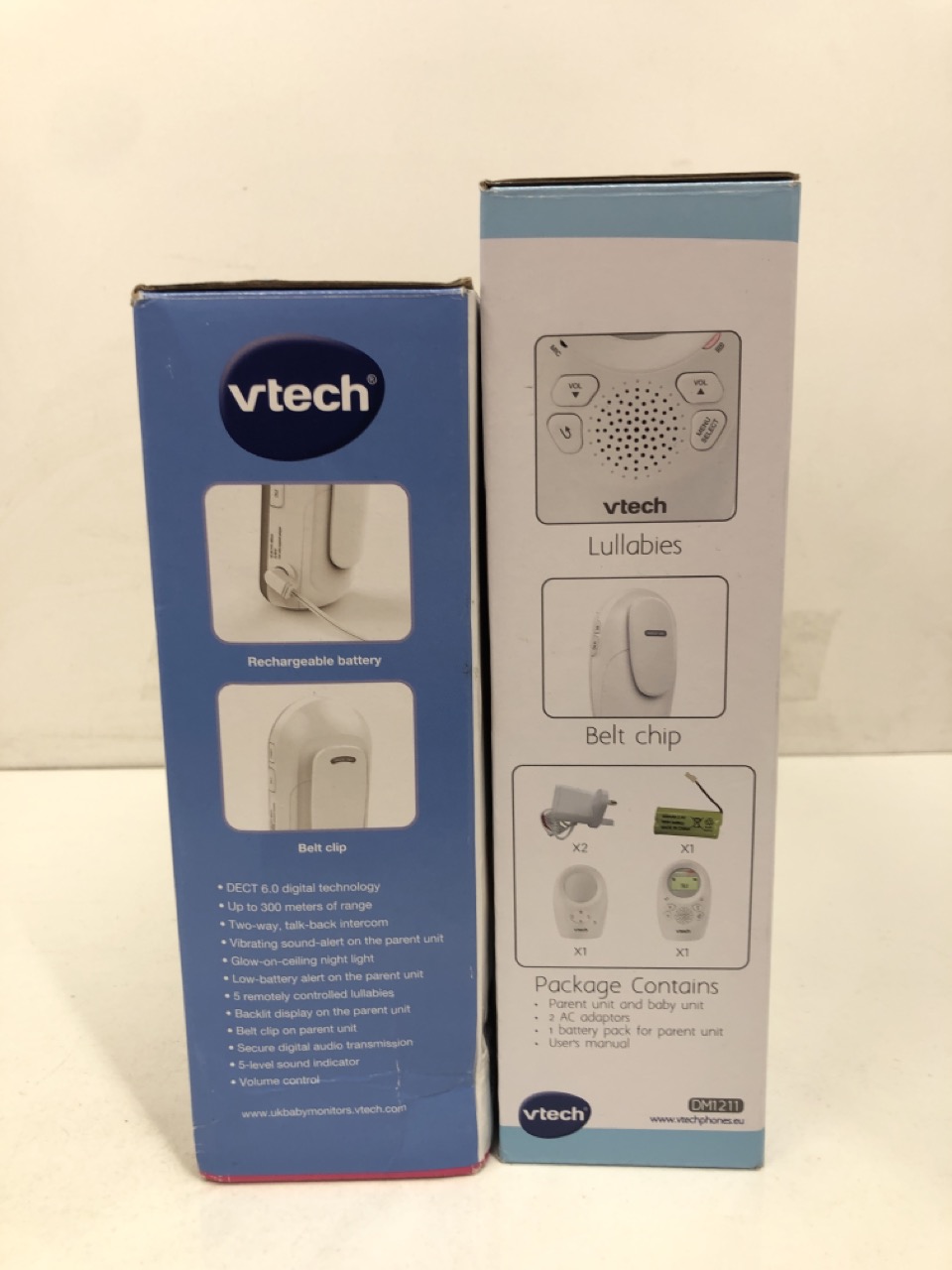 Lot 428  
            Edinburgh SR24 - Delivery Only 

                
VTECH AM706-1W BABY MONITOR WITH LONG RANGE, UP TO 1,000FT, CLEAR SOUND, 2-WAY AU...