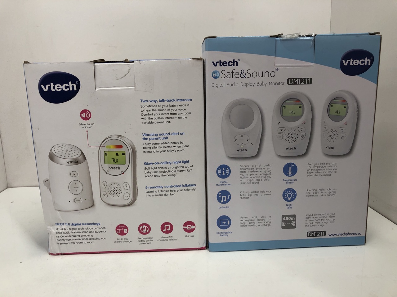 Lot 428  
            Edinburgh SR24 - Delivery Only 

                
VTECH AM706-1W BABY MONITOR WITH LONG RANGE, UP TO 1,000FT, CLEAR SOUND, 2-WAY AU...