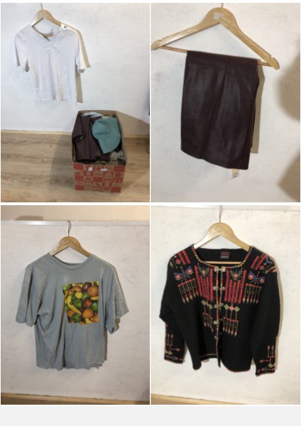 Lot 431  
            Edinburgh SR24 - Delivery Only 

                
1 X BOX OF ADULTS CLOTHING TO INCLUDE SUPREME BLUE TOP UK XL: LOCATION - F RACK