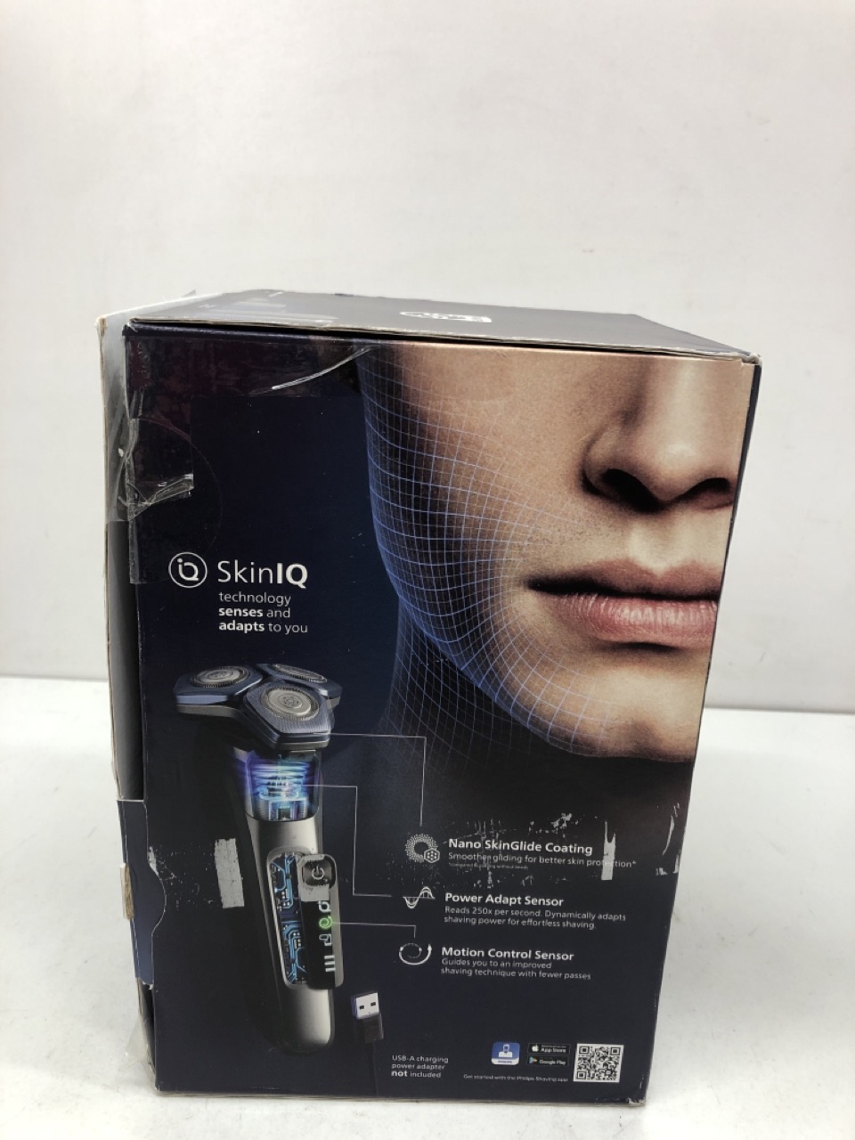 Lot 456  
            Edinburgh SR24 - Delivery Only 

                
PHILIPS SHAVER SERIES 7000 - WET & DRY MENS ELECTRIC SHAVER WITH SKINIQ TECHNOLOG... - Image 2