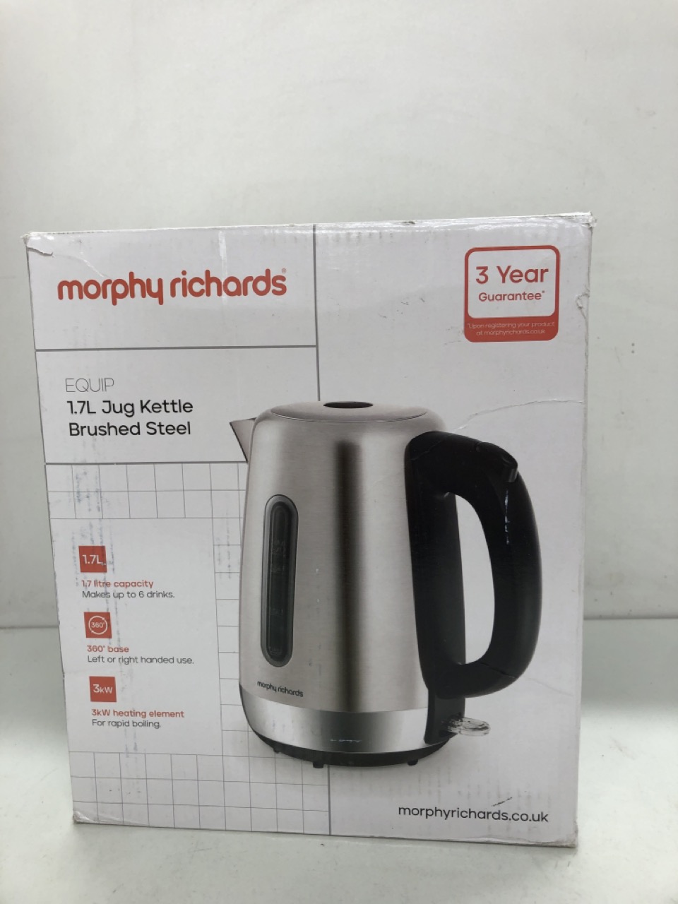 Lot 469  
            Edinburgh SR24 - Delivery Only 

                
QUANTITY OF KITCHEN & APPLIANCES ITEMS TO INCLUDE MORPHY RICHARDS EQUIP KETTLE, 1... - Image 2