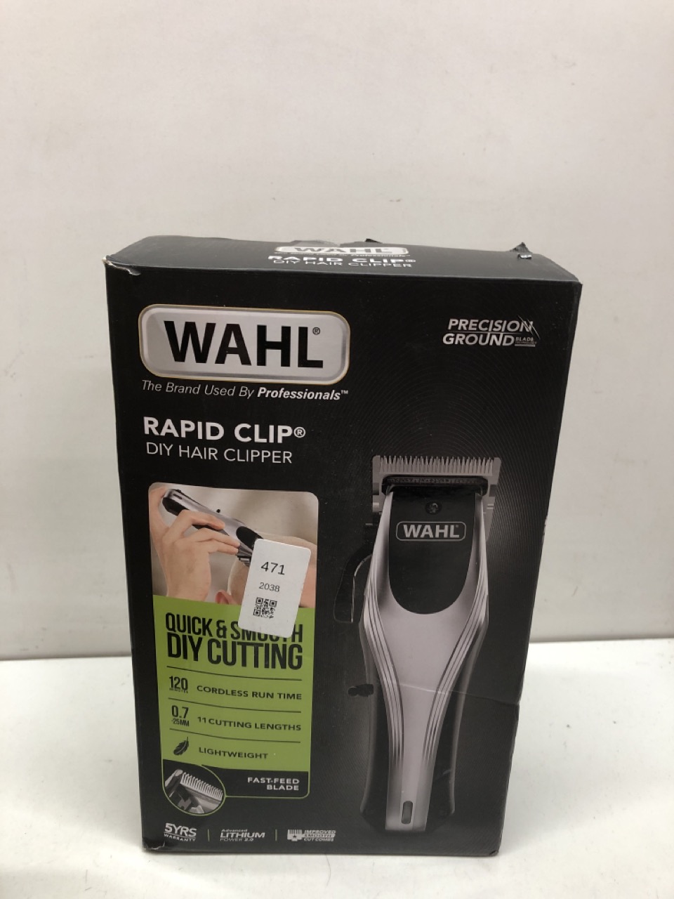 Lot 471  
            Edinburgh SR24 - Delivery Only 

                
QUANTITY OF HEALTH & BEAUTY ITEMS TO INCLUDE WAHL RAPID CLIP HAIR CLIPPER, HAIR C... - Image 3