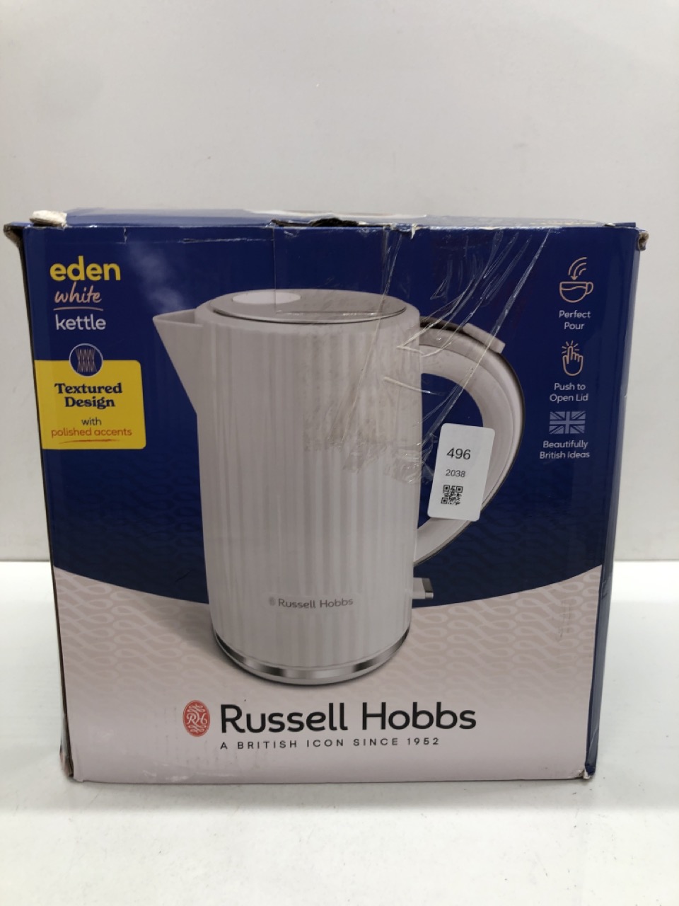 Lot 496  
            Edinburgh SR24 - Delivery Only 

                
QUANTITY OF KITCHEN & APPLIANCES ITEMS TO INCLUDE RUSSELL HOBBS ELECTRIC KETTLE (... - Image 3