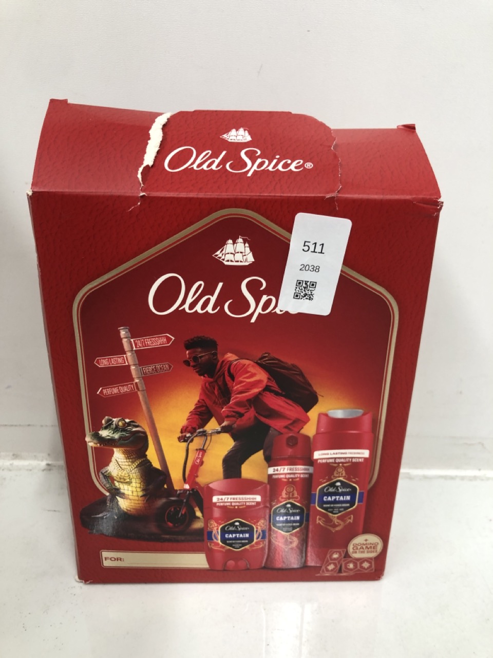 Lot 511  
            Edinburgh SR24 - Delivery Only 

                
QUANTITY OF HEALTH & BEAUTY ITEMS TO INCLUDE OLD SPICE URBAN TRAVELLER GIFT SET W...