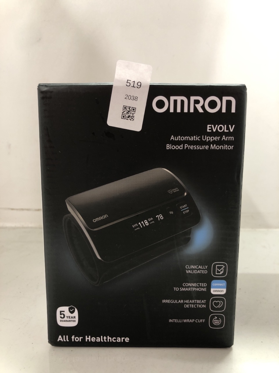 Lot 519  
            Edinburgh SR24 - Delivery Only 

                
QUANTITY OF HEALTH & BEAUTY ITEMS TO INCLUDE OMRON EVOLV WIRELESS UPPER ARM BLOOD... - Image 3