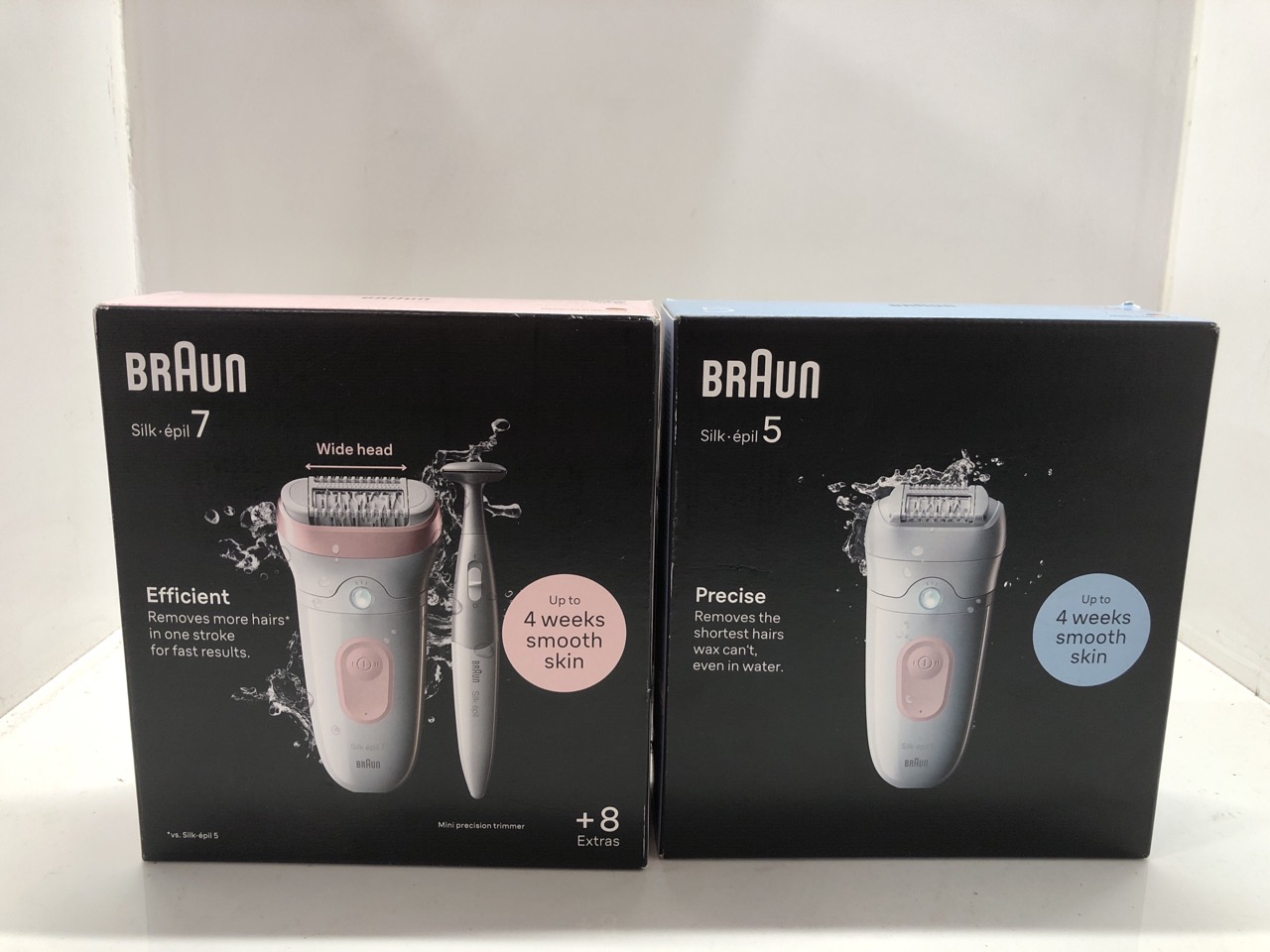 Lot 524  
            Edinburgh SR24 - Delivery Only 

                
BRAUN SILK-ÉPIL 5, EPILATOR FOR EASY HAIR REMOVAL, WET & DRY, LASTING SMOOTH SKIN...