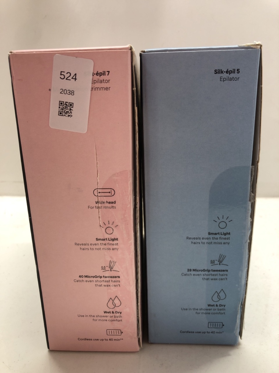 Lot 524  
            Edinburgh SR24 - Delivery Only 

                
BRAUN SILK-ÉPIL 5, EPILATOR FOR EASY HAIR REMOVAL, WET & DRY, LASTING SMOOTH SKIN... - Image 2
