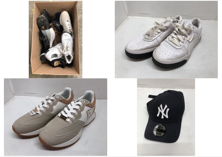 Lot 531  
            Edinburgh SR24 - Delivery Only 

                
1 X BOX OF SHOES TO INCLUDE BLACK SKECHERS TRAINERS  UK 8: LOCATION - BACK RACK