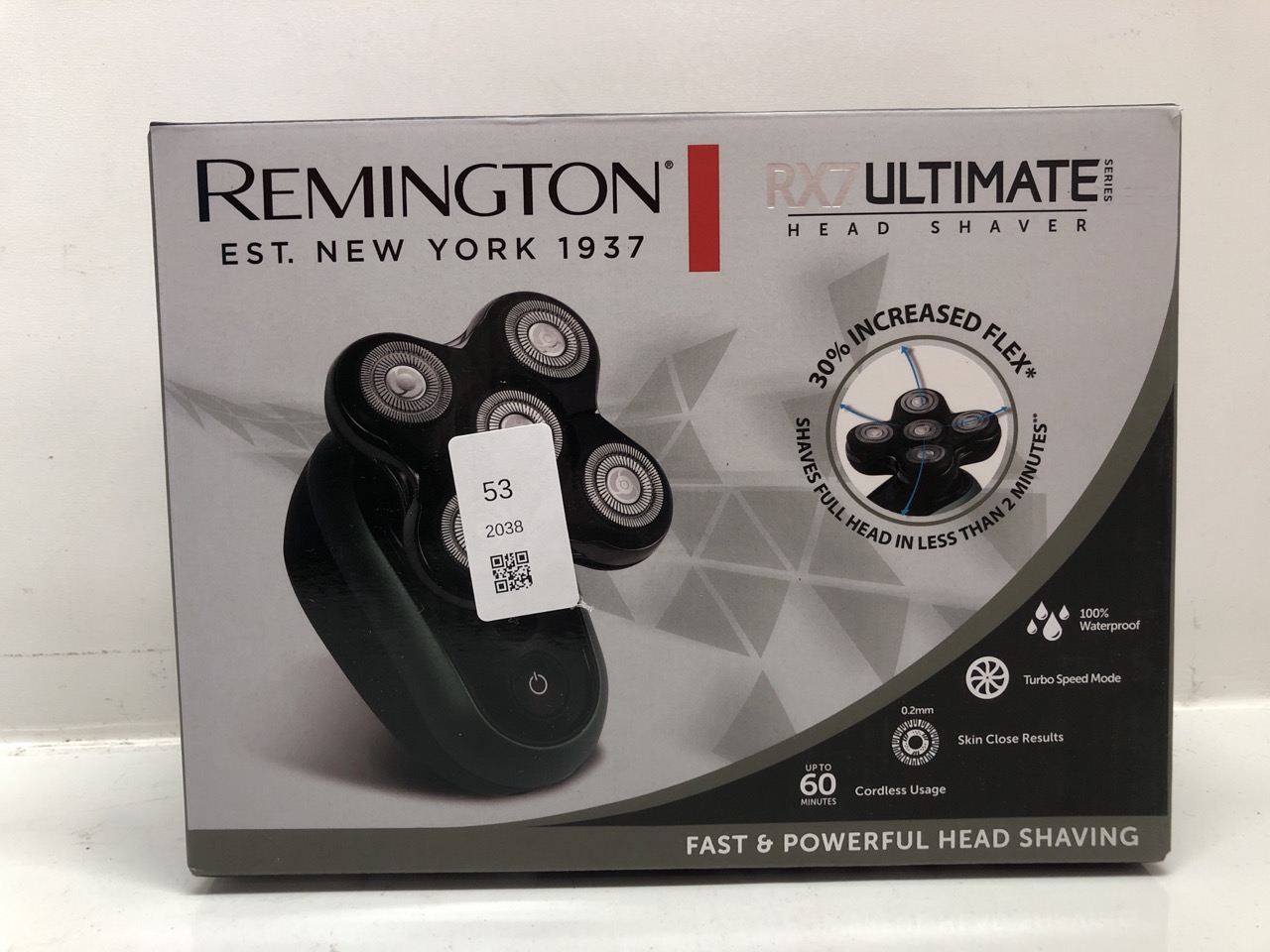 Lot 53  
            Edinburgh SR24 - Delivery Only 

                
QUANTITY OF HEALTH & BEAUTY ITEMS TO INCLUDE REMINGTON RX7 ELECTRIC HEAD SHAVER F...