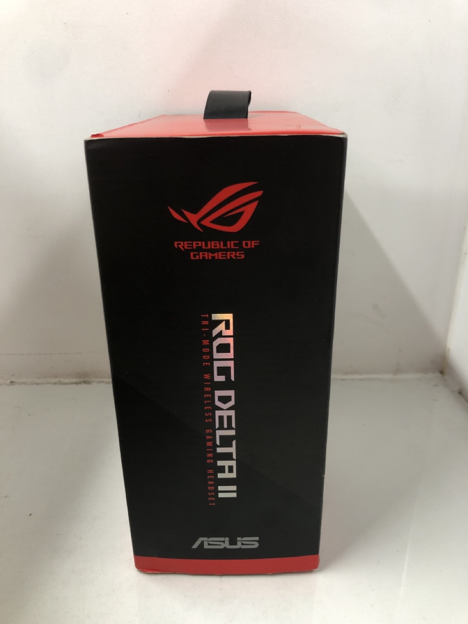 Lot 550  
            Edinburgh SR24 - Delivery Only 

                
ASUS ROG DELTA II WIRELESS GAMING HEADSET (50MM TITANIUM DRIVERS, ROG SPEEDNOVA, ...