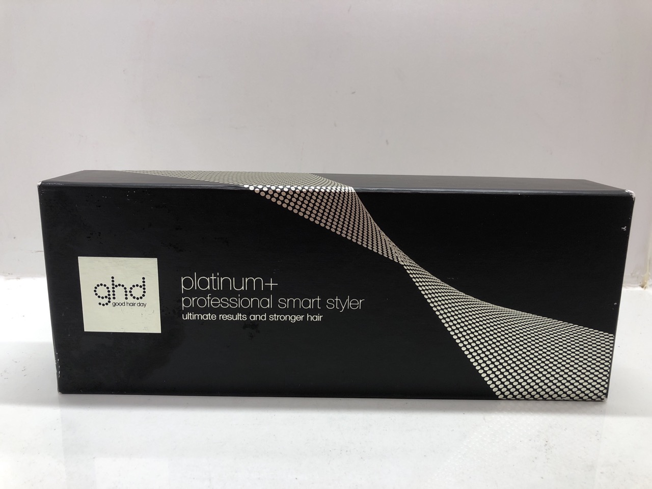 Lot 64  
            Edinburgh SR24 - Delivery Only 

                
GHD PLATINUM+ HAIR STRAIGHTENER & PROFESSIONAL STYLER IN BLACK - MORE STRENGTH, S...