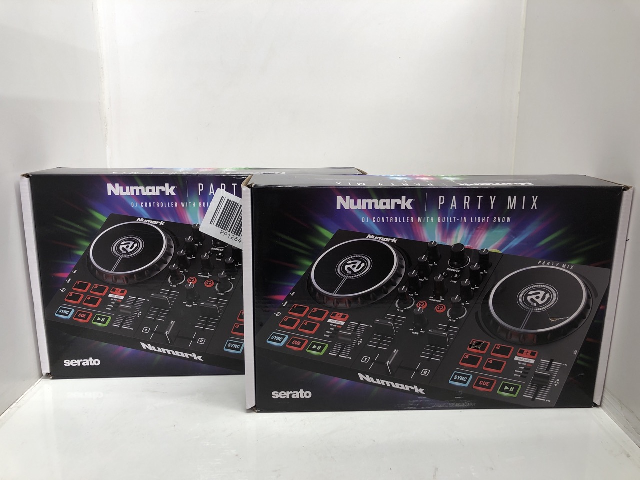 Lot 79  
            Edinburgh SR24 - Delivery Only 

                
2 X NUMARK PARTY MIX DJ CONTROLLER: LOCATION - A RACK