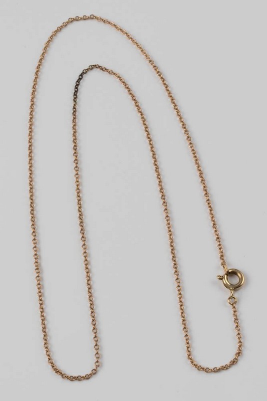 Lot 127  
            Nottingham Luxury Room - Delivery Only 

                
9K Yellow Fine Belcher Chain, 43cm, 1.7g (VAT Only Payable on Buyers Premium)