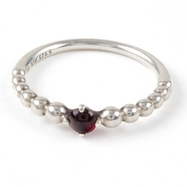 Lot 141  
            Nottingham Luxury Room - Delivery Only 

                
Pandora Silver Red Stone Bubble Ring, Size Q, 2.4g (VAT Only Payable on Buyers Pr...