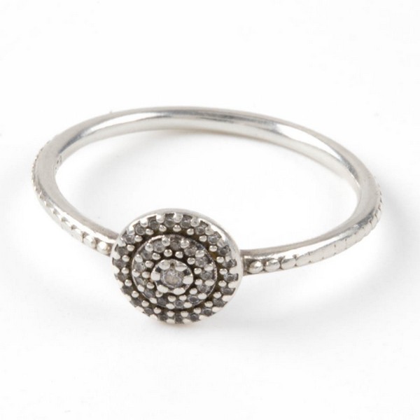 Lot 142  
            Nottingham Luxury Room - Delivery Only 

                
Pandora Silver Clear Stone Pavé Ring, Size Q, 1.7g (VAT Only Payable on Buyers Pr...