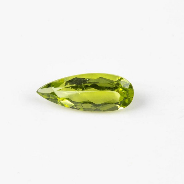 Lot 170  
            Nottingham Luxury Room - Delivery Only 

                
2.67ct Peridot Faceted Pear-cut Single Gemstone, 15x6mm